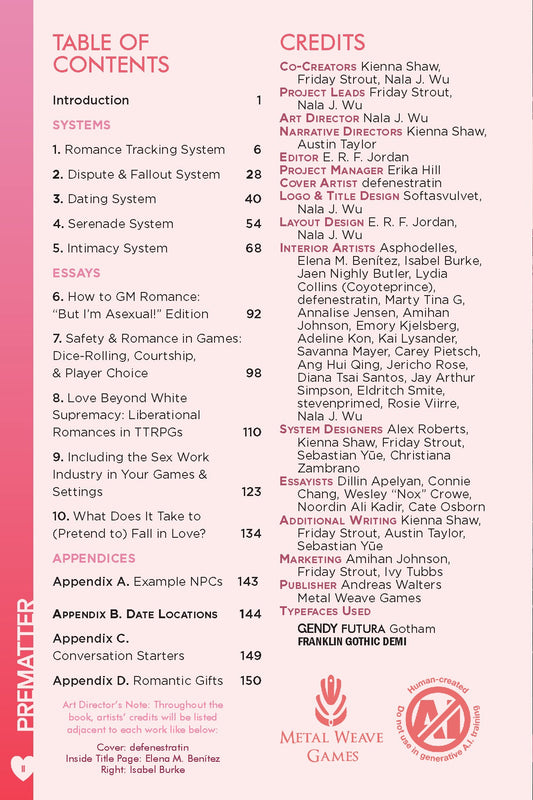 How To GM Romance - Hardcover (EU)