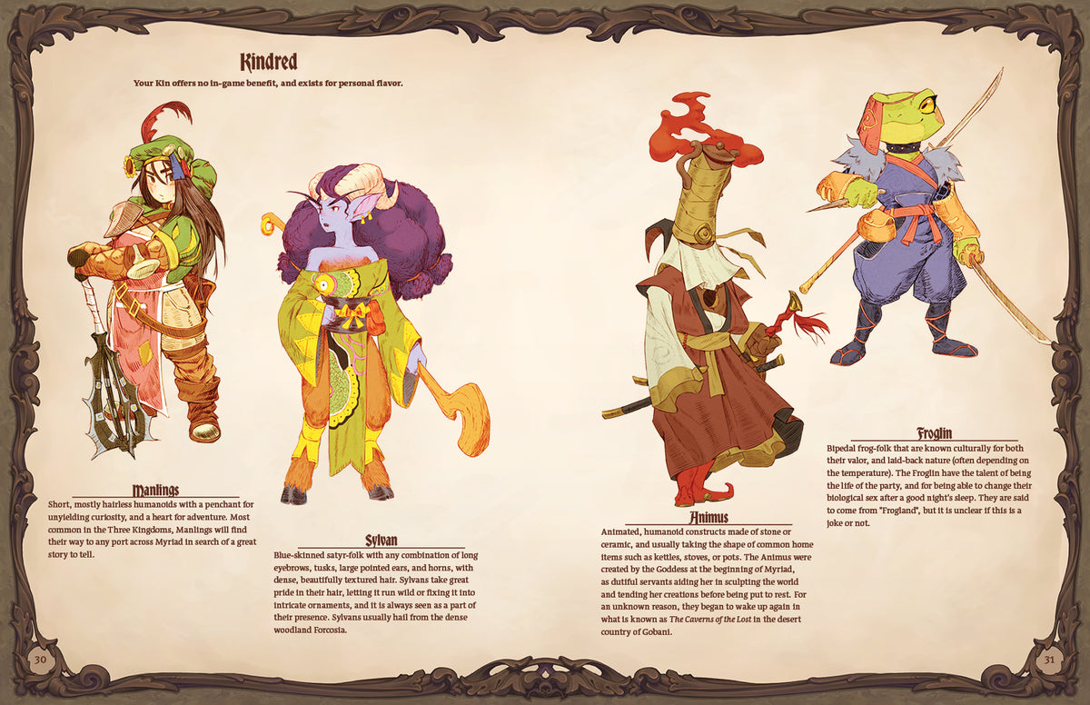 Tales From Myriad: Corebook - (EU)