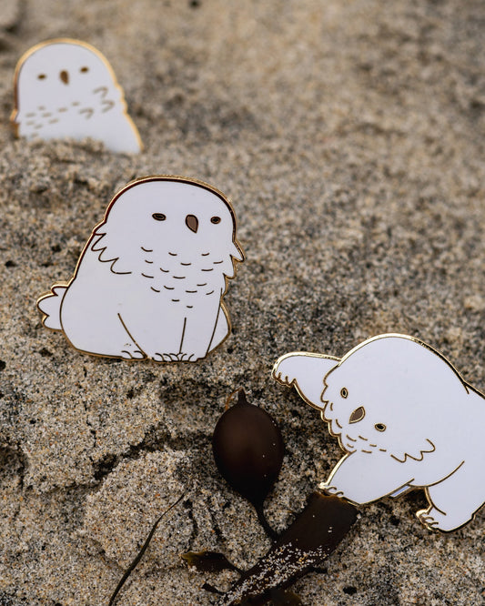 Snowy Owlbear Pins (EU)