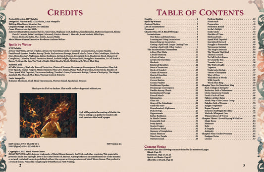 Incantations - Digital Edition