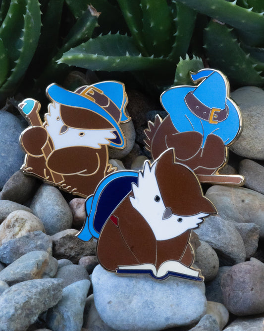 Owlbear Wizard Pins (EU)