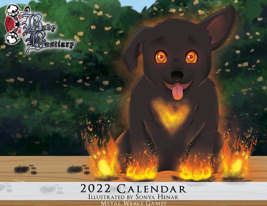 2022: Baby Bestiary Calendar - Digital Edition
