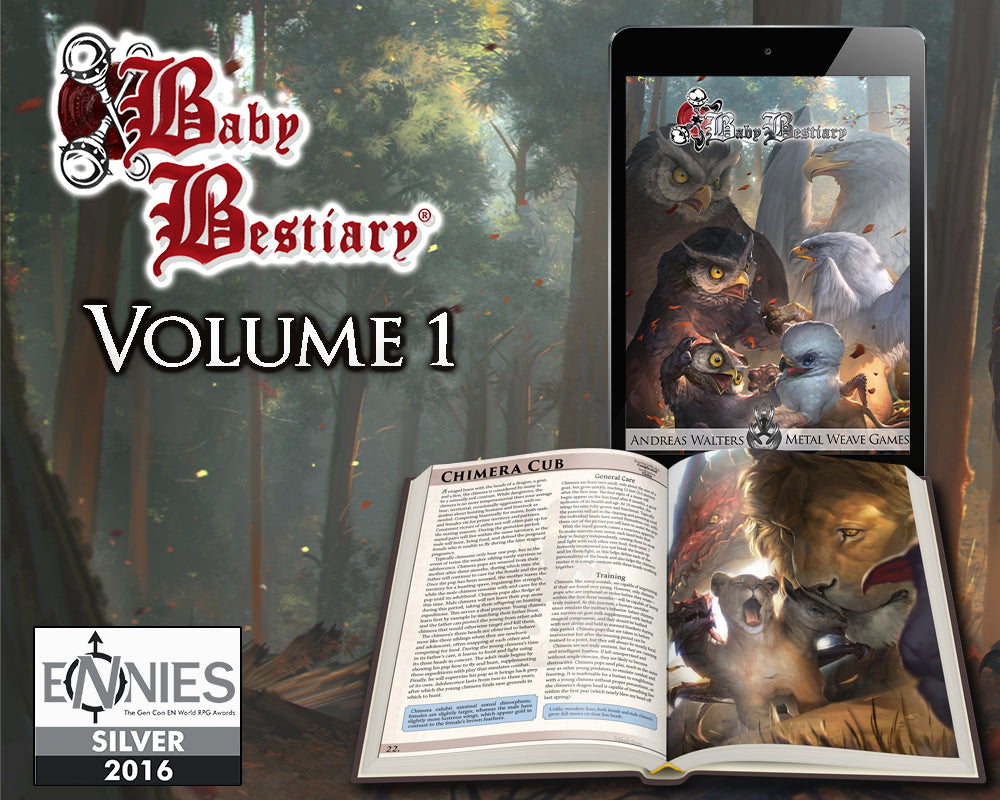 Baby Bestiary Handbook Volume 1 - Digital Edition